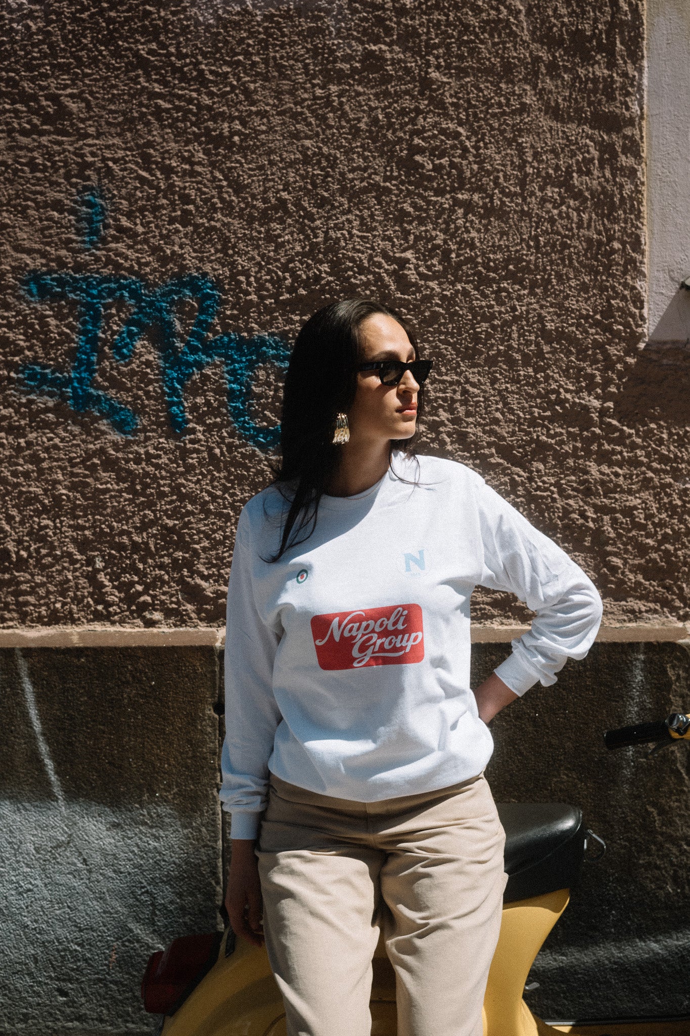 Napoli Group Longsleeve Unisex - Grau