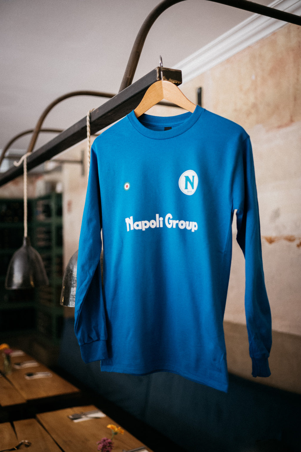 Napoli Group Longsleeve Unisex - Blau