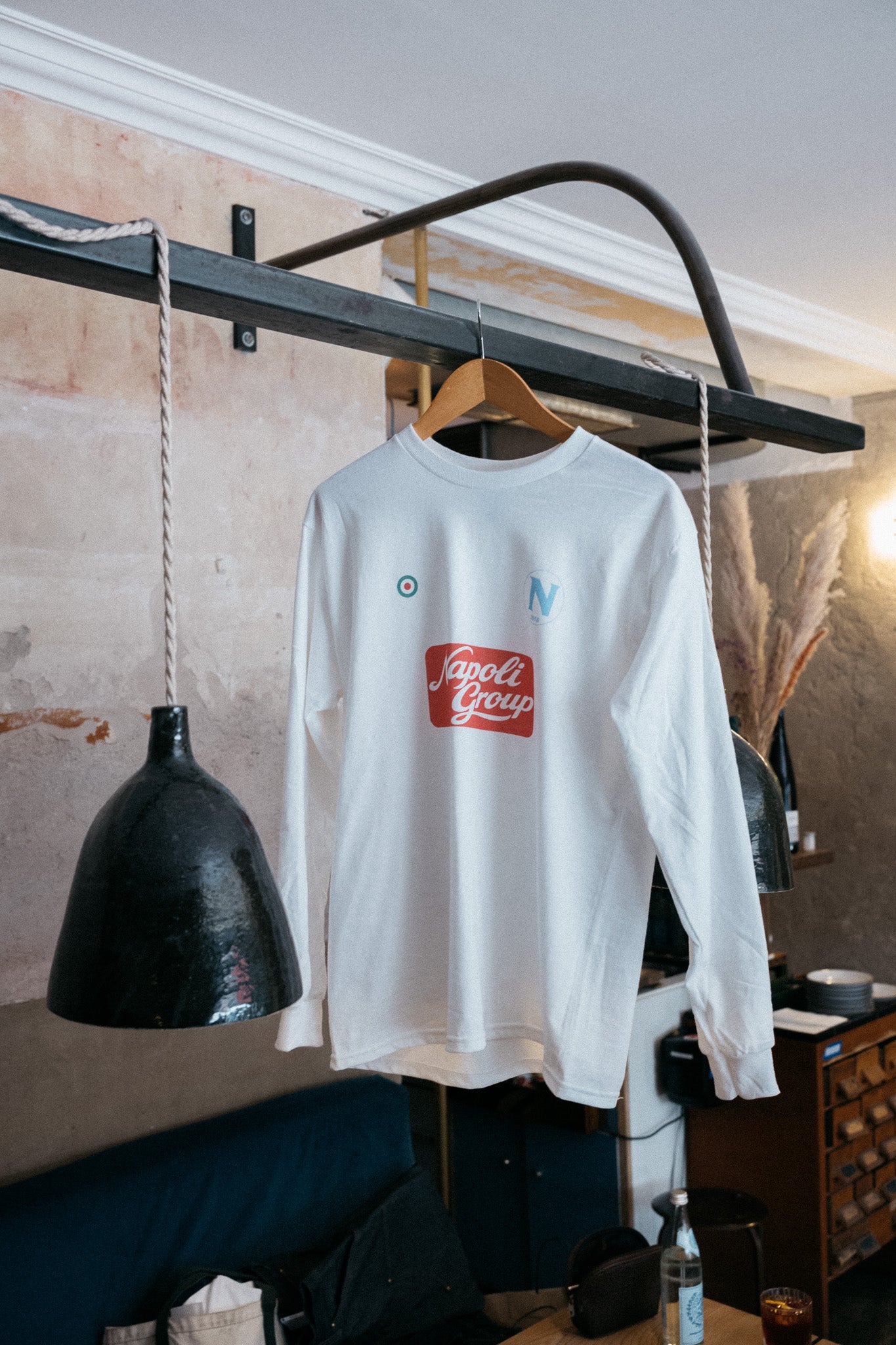 Napoli Group Longsleeve Unisex - Grau