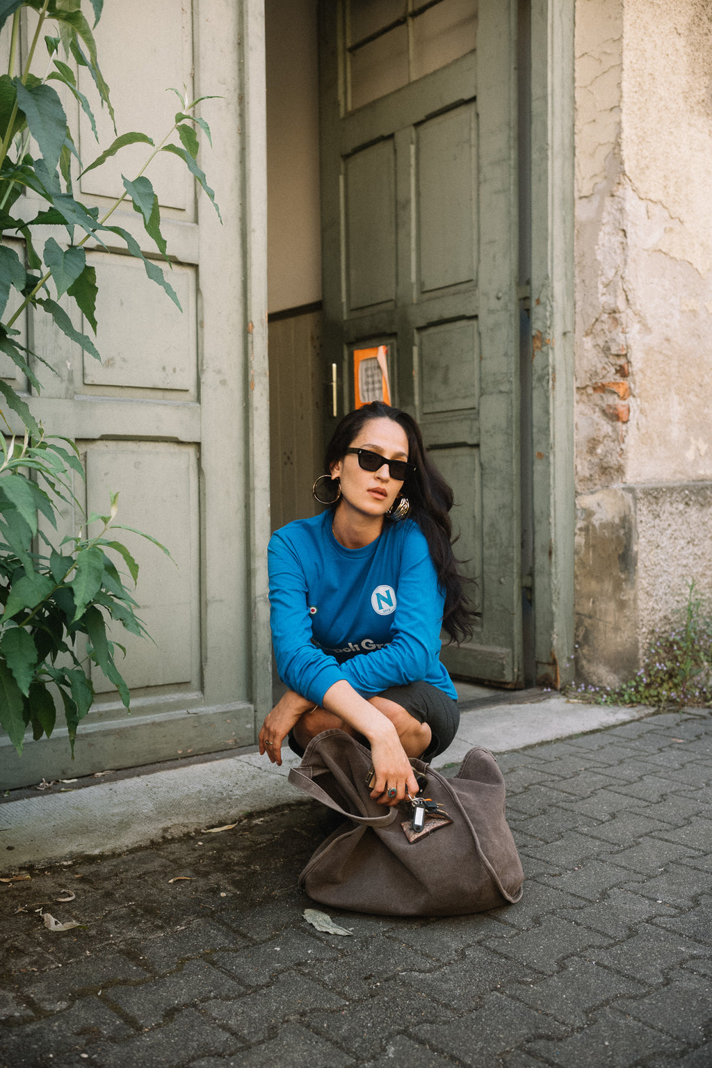 Napoli Group Longsleeve Unisex - Blau