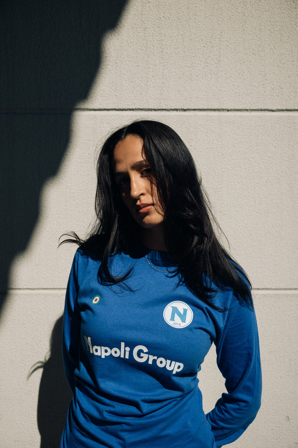 Napoli Group Longsleeve Unisex - Blau